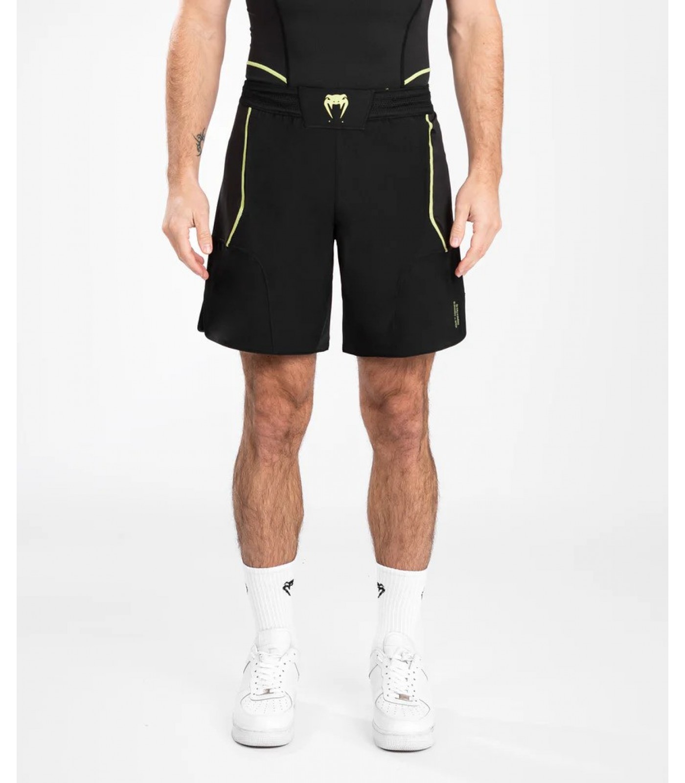 Шорти - Venum Fusion 2.0 Fightshort - Black/Yellow​